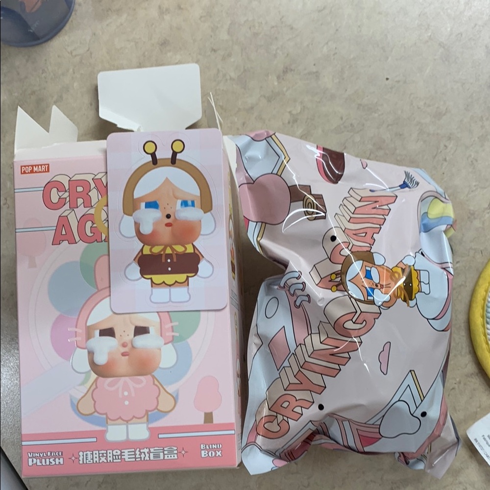 Crying Again Cry Baby Bag Charm Blind Box